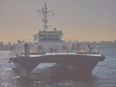 RV Novus in Halifax Harbour